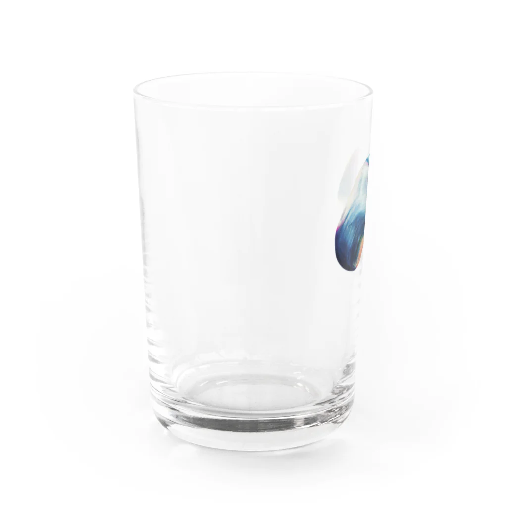 0.5の川 Water Glass :left