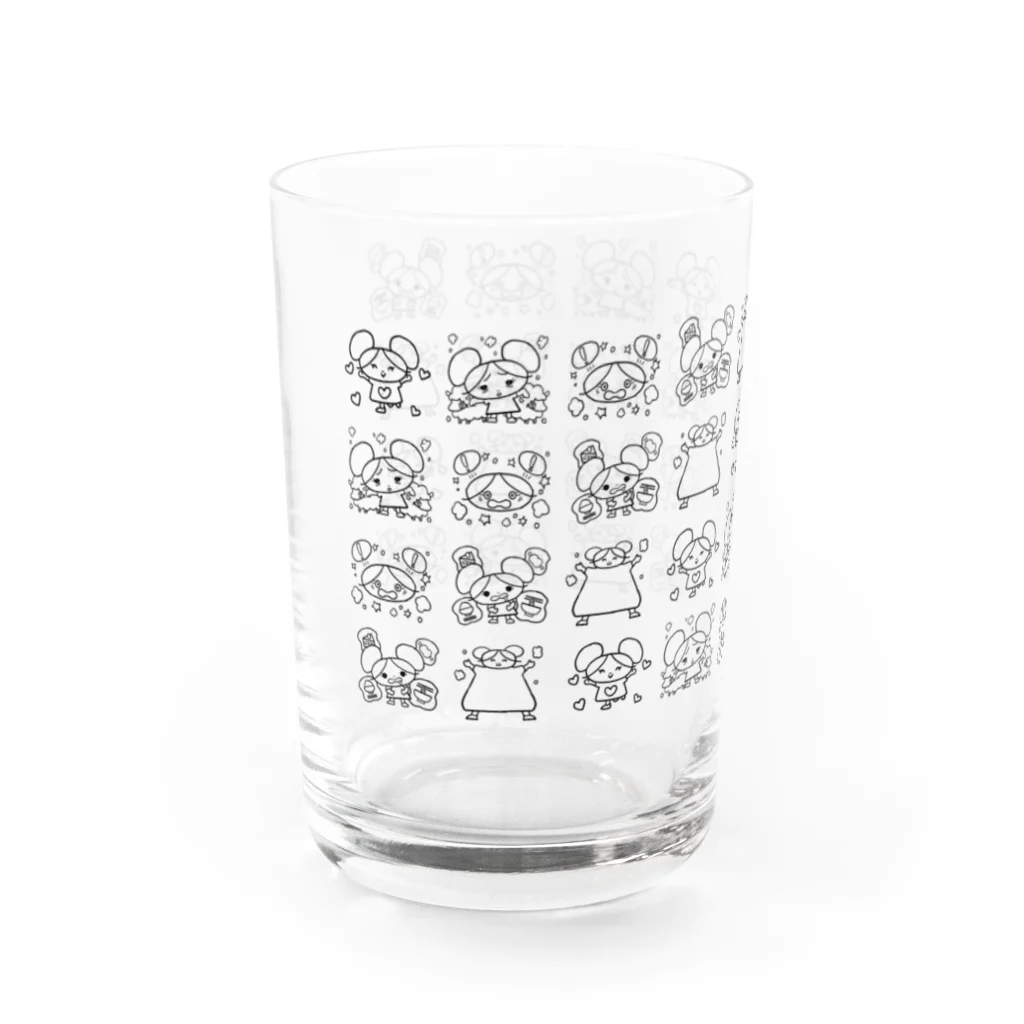 okyannのキーマちゃんいろいろ Water Glass :left