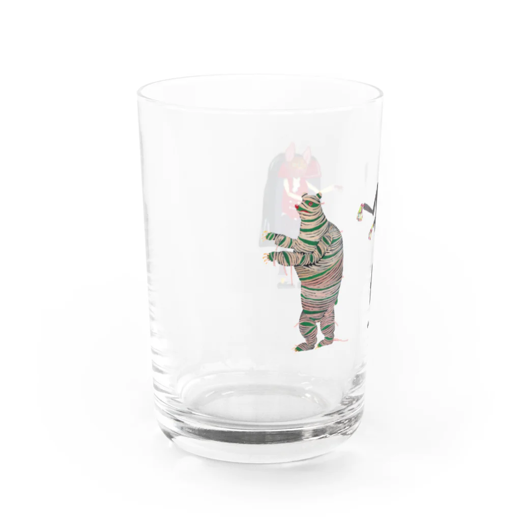 ワタナベリョウの愉快な3人 Water Glass :left