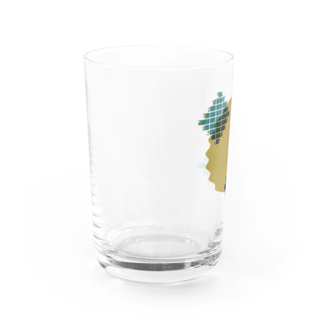 sumidarakeの揺らぐ月 Water Glass :left