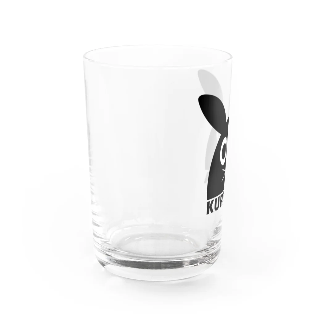 PETIT PARADE　小鳥遊すずめのデザイナーズ黒ウサA Water Glass :left