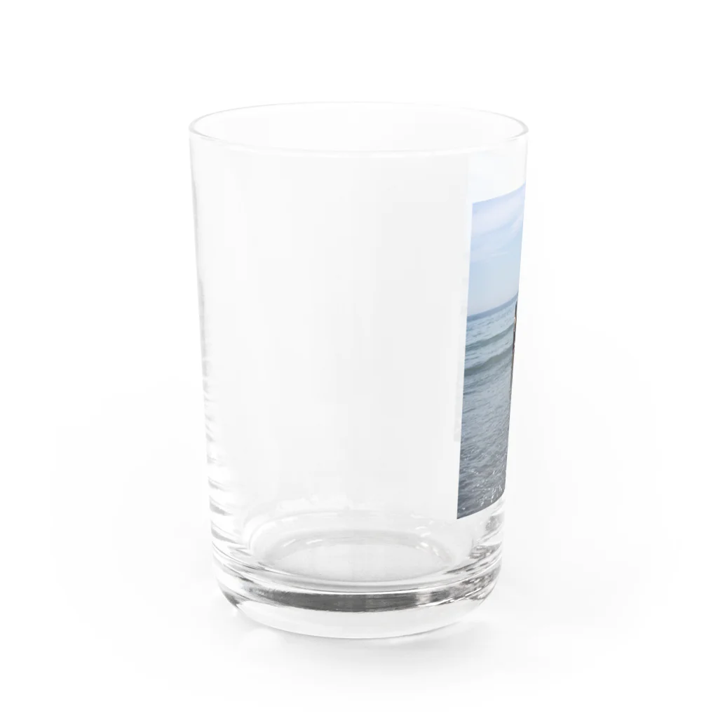 社会奉仕の親子3 Water Glass :left