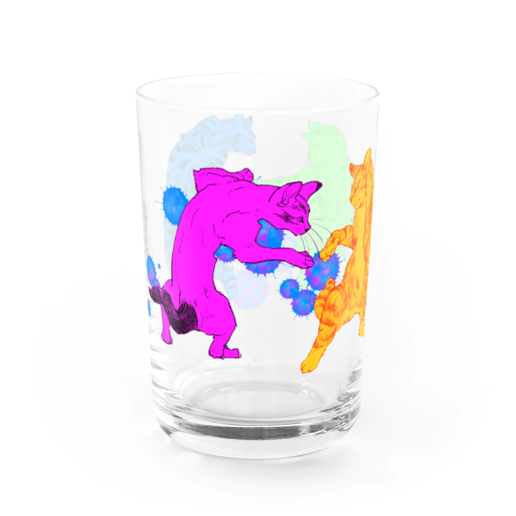 Anriのにゃんこバトル Water Glass :left