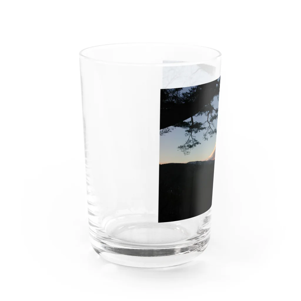 じょんのふじさん Water Glass :left