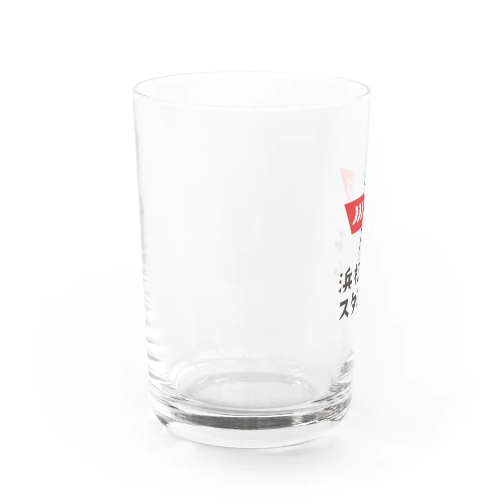 ざざちゅーおーかんの浜松餃スタ Water Glass :left