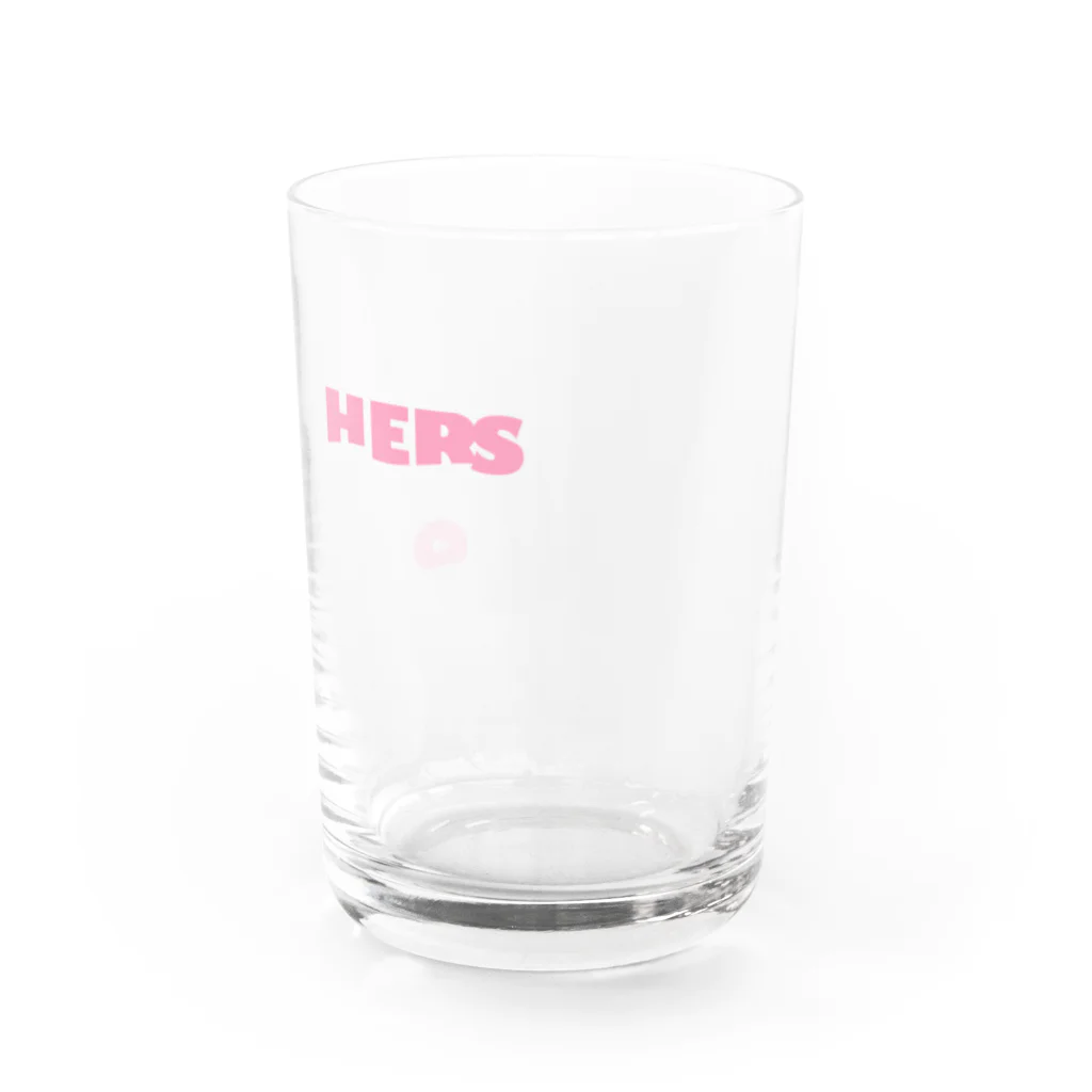 BlackbirdのHERS GLASS グラス左面