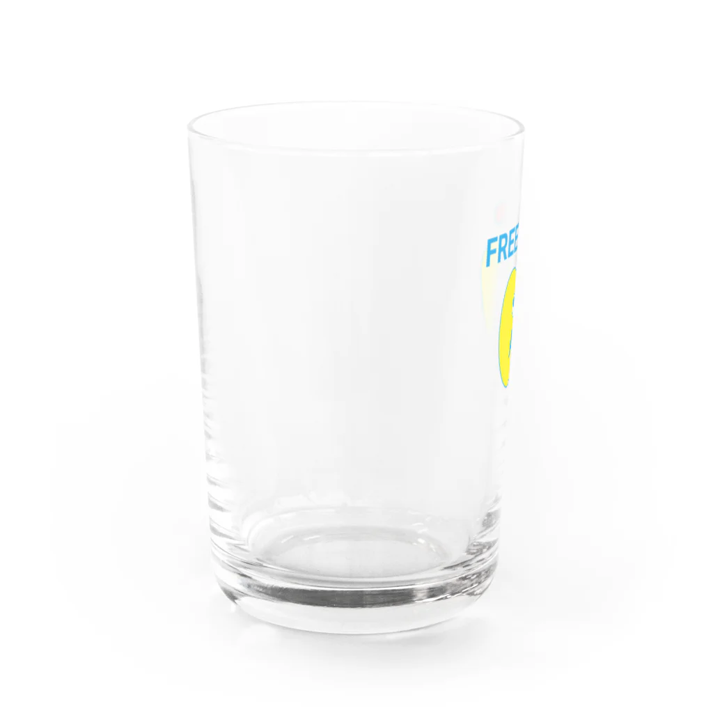 floatingtimesのエアーアップルくん Water Glass :left