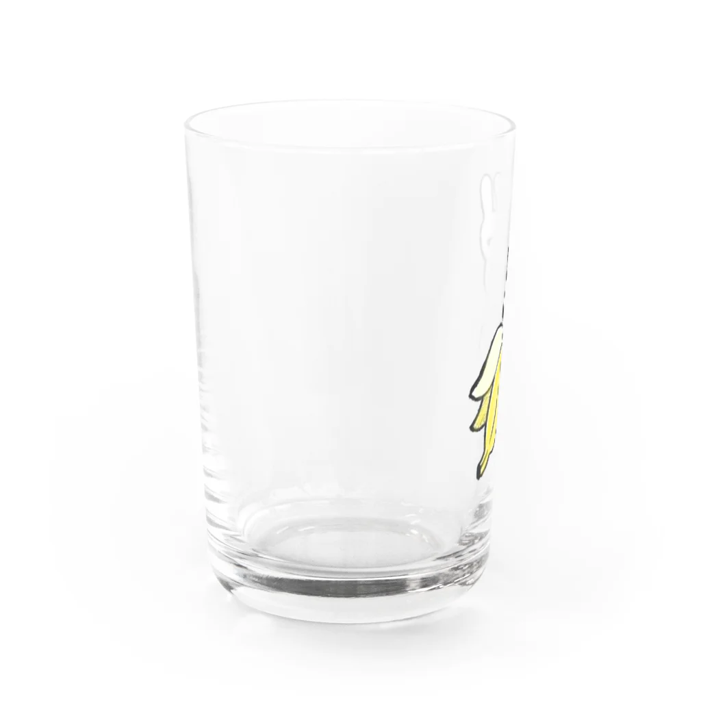 n_creaのうさぎバナナ Water Glass :left