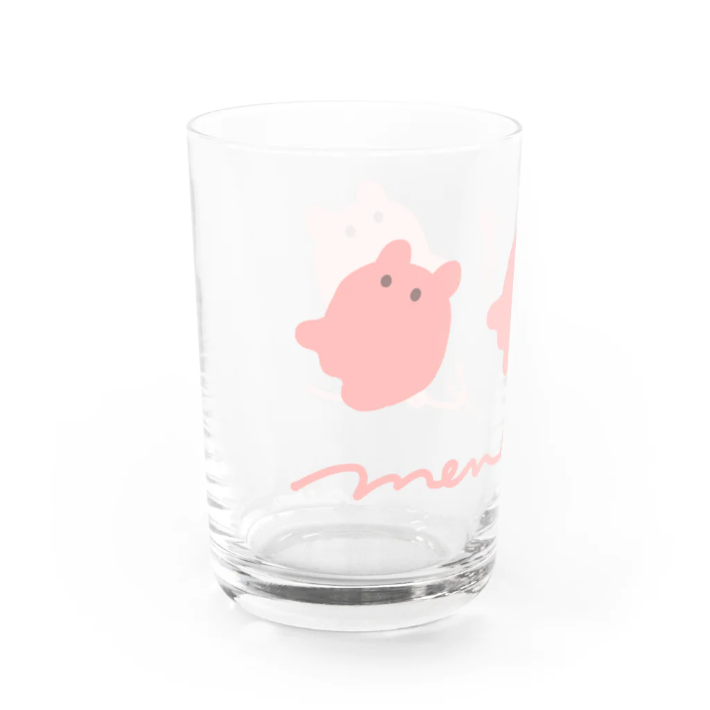 サメとメンダコ[namelessmm2]のただようメンダコ Water Glass :left