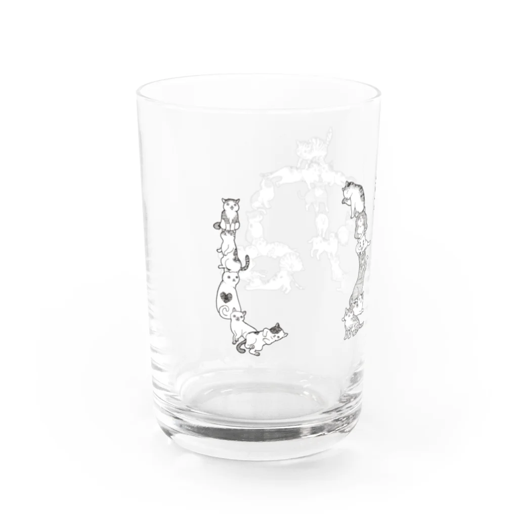 nawoko-yaの犬なのに猫 Water Glass :left