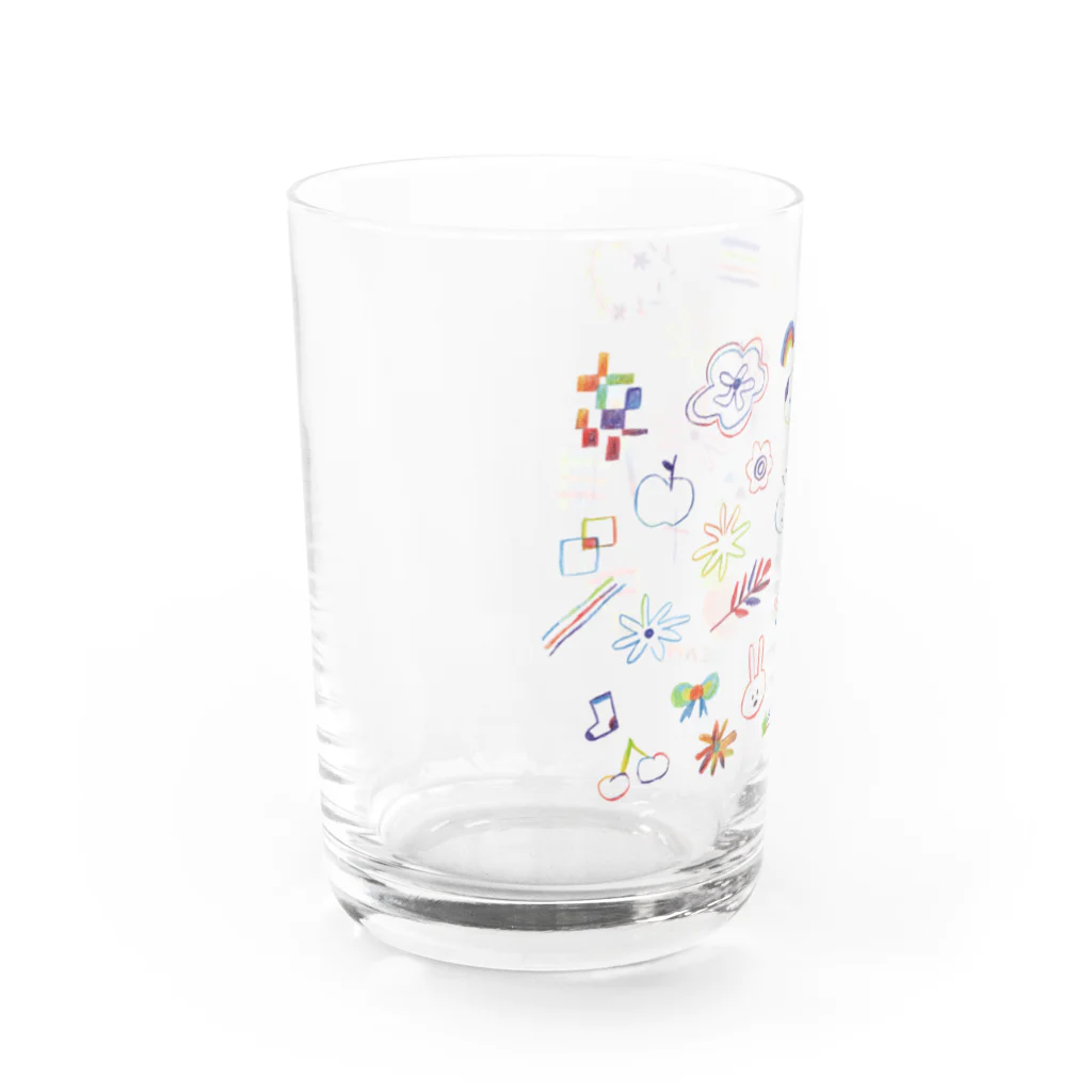 omusubi panのゆめいっぱい Water Glass :left