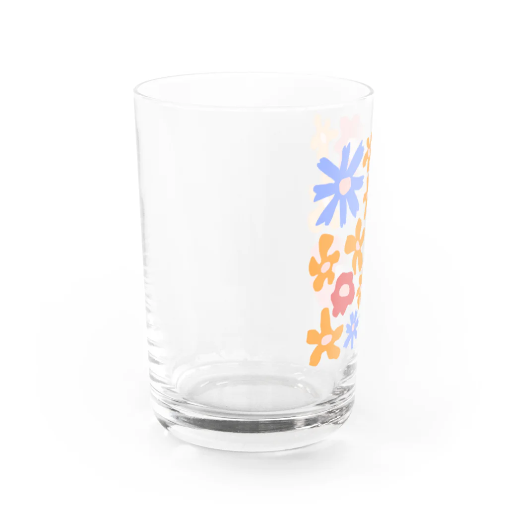 さんぺい商店のフラワーフラワー Water Glass :left