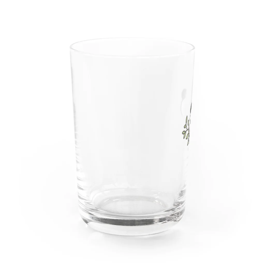 omimiのささぱんだ Water Glass :left