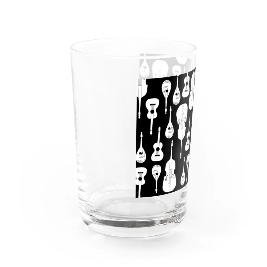 東風のマンドリンオーケストラ(black) Water Glass :left