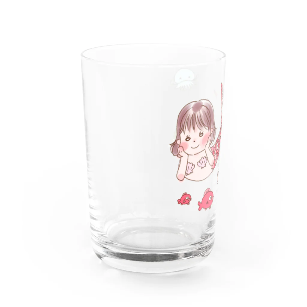 山口商店の人魚子ども Water Glass :left