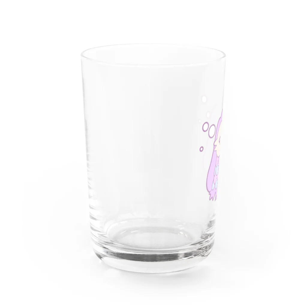 かわいいもののおみせ　いそぎんちゃくのびえ〜んアマビエ Water Glass :left