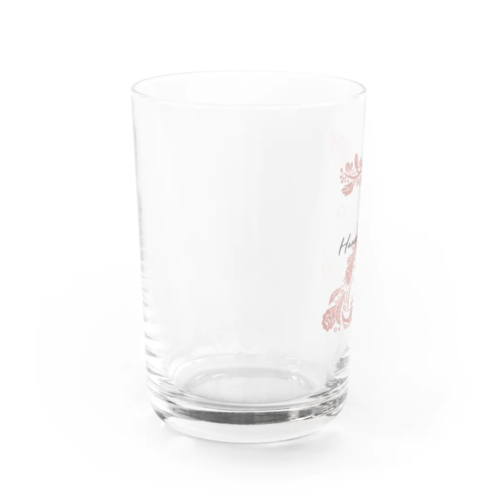 ハナミズキフォント_誕生・結婚・出産祝いのmini_Z Water Glass :left