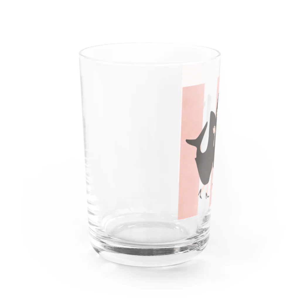 さかたようこ / サメ画家のおサメ三人娘 Water Glass :left