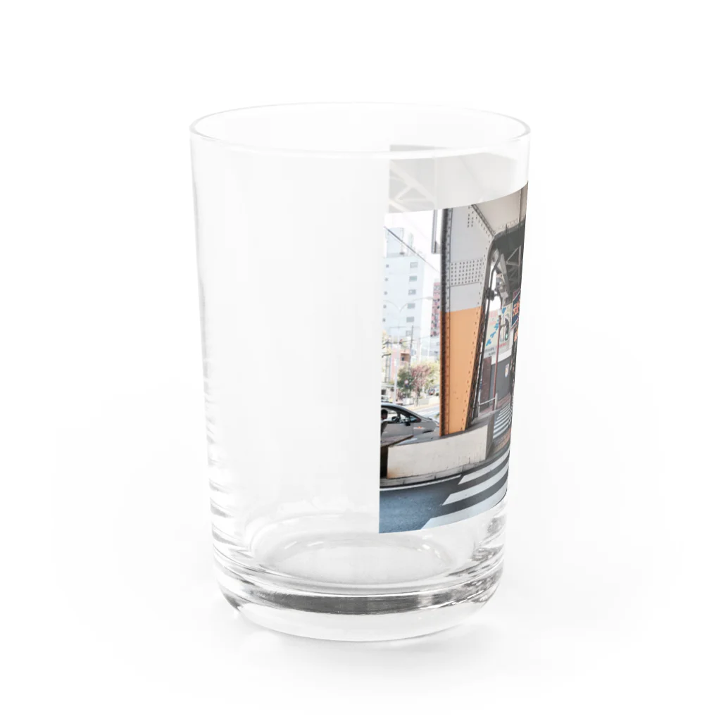 さんだるズのさんだるズ　まみぞうとあずき Water Glass :left