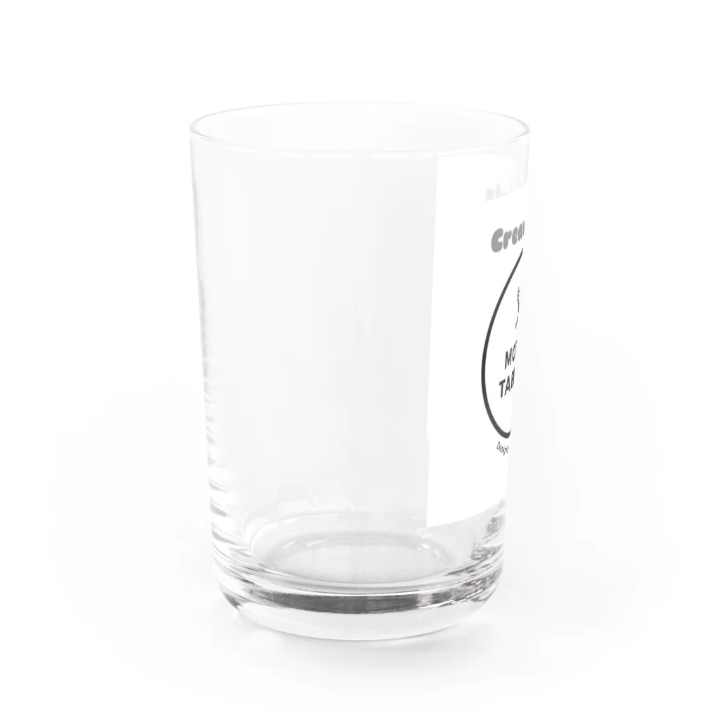 CreamGirlsのMOTTO TABETAI Water Glass :left