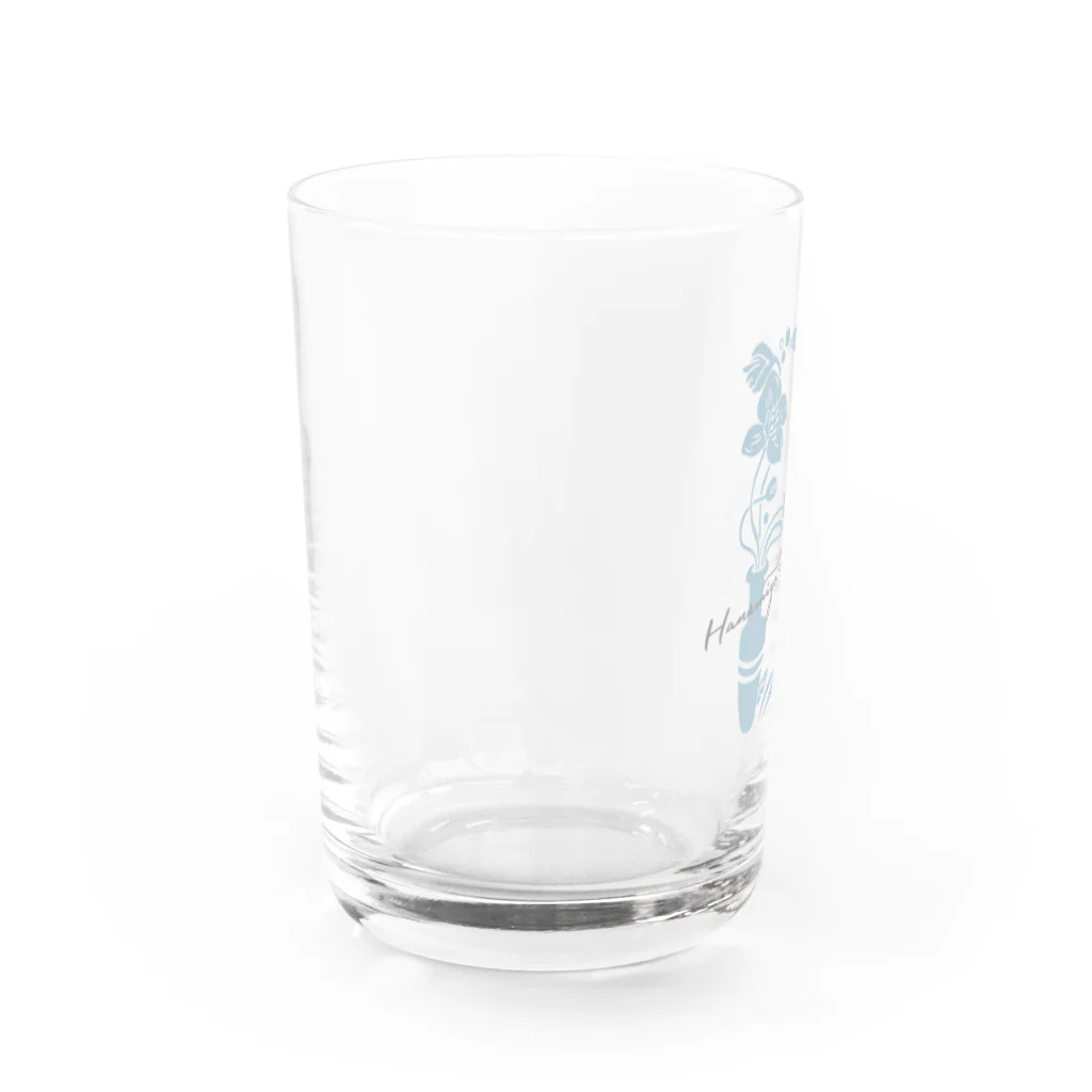 ハナミズキフォント_誕生・結婚・出産祝いのmini_B Water Glass :left