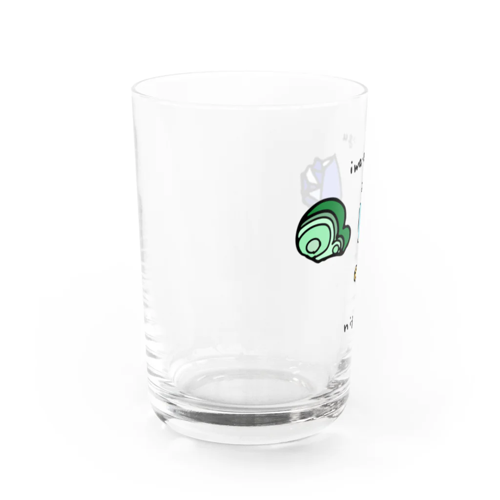 ヤマドリ屋のIWA-E-NOGU Water Glass :left