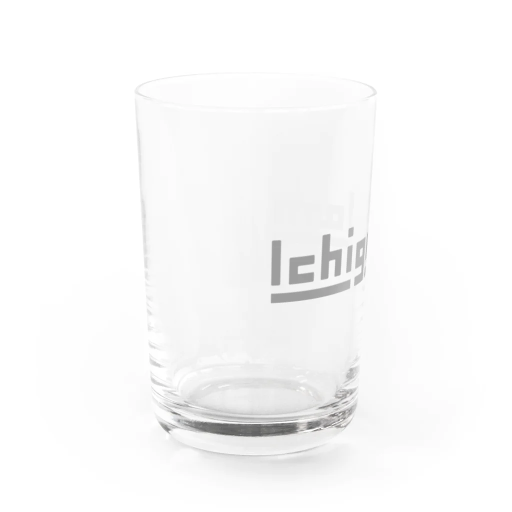 福野泰介のIchigoJamグッズ（グレー） Water Glass :left