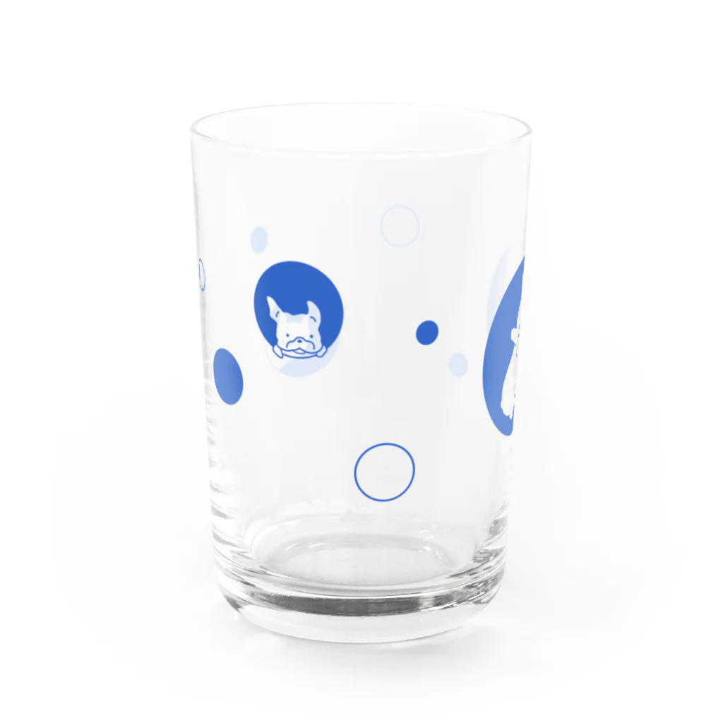 drawingbuhiのブルぐらす Water Glass :left