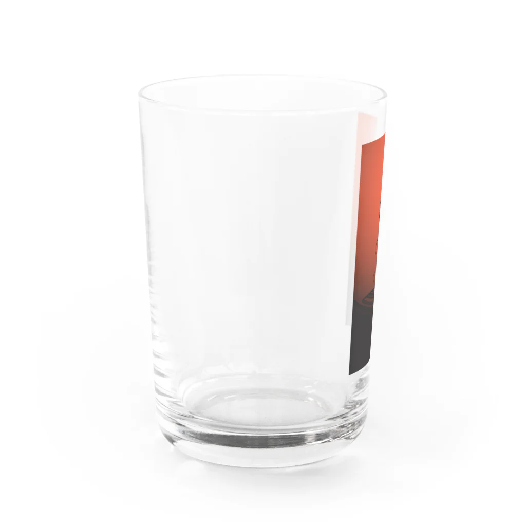 FA-poohの丸。シンプル Water Glass :left