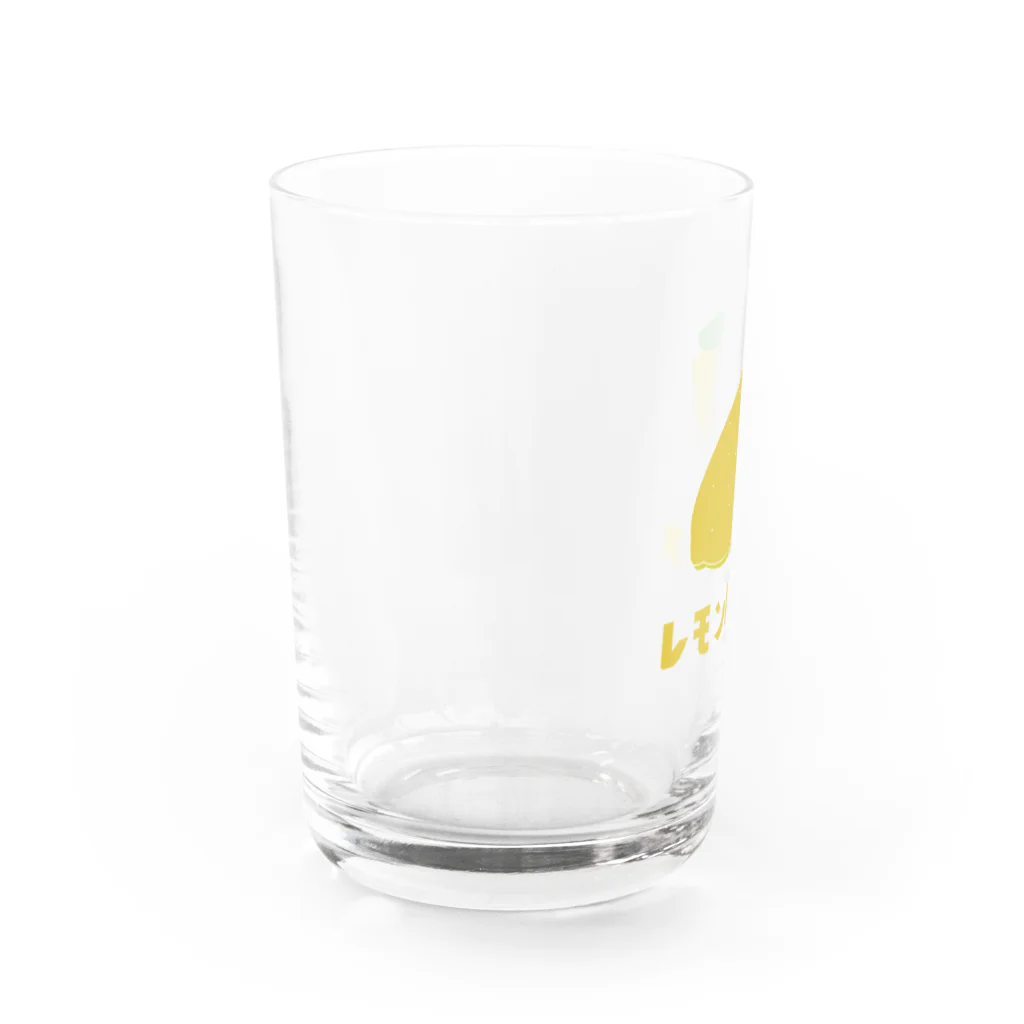 多分こけしのレモンドロップ Water Glass :left