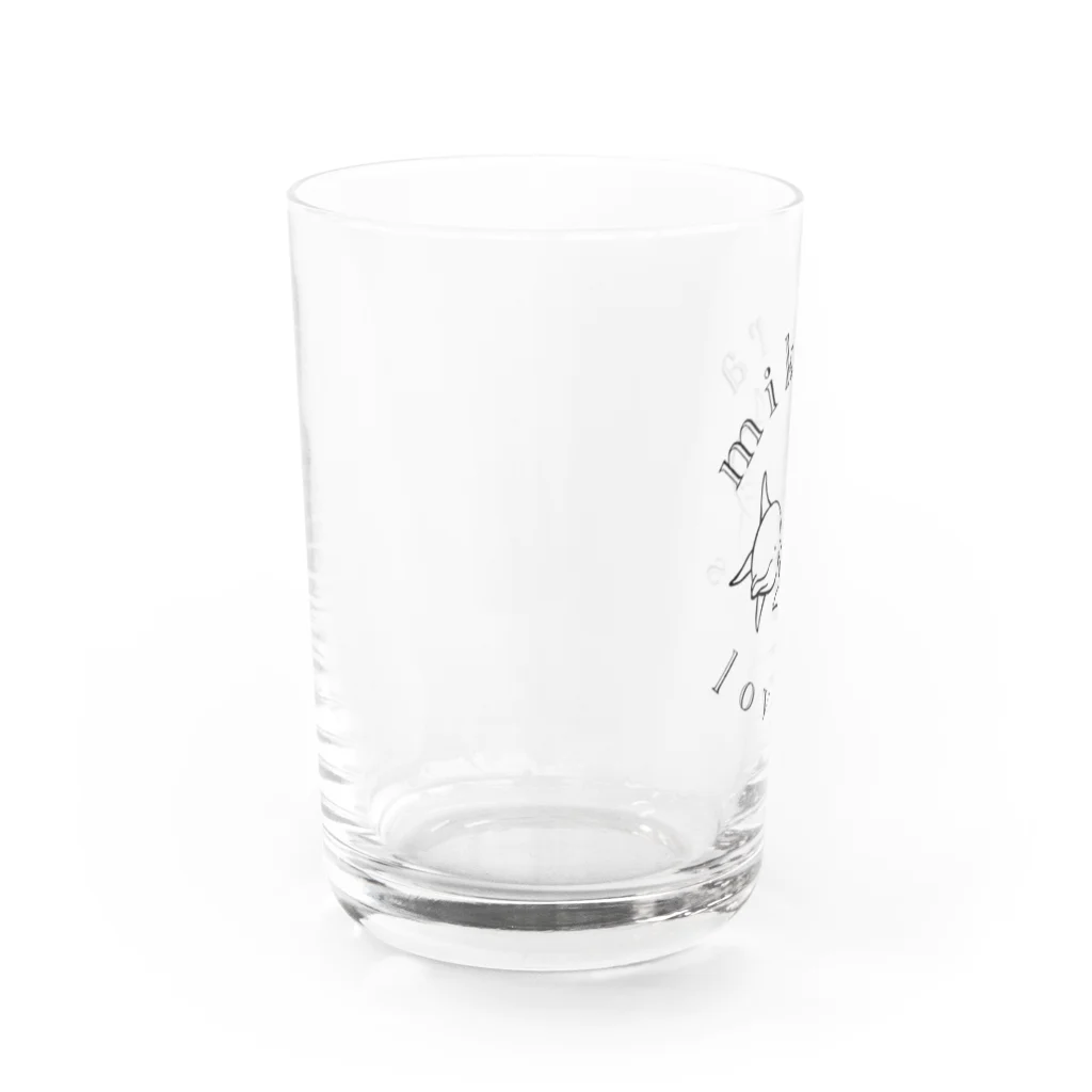 たじんのおみせのmikura lovers Water Glass :left