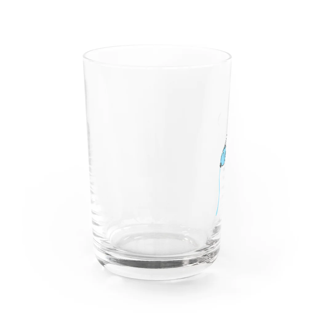 中里 優のみず Water Glass :left