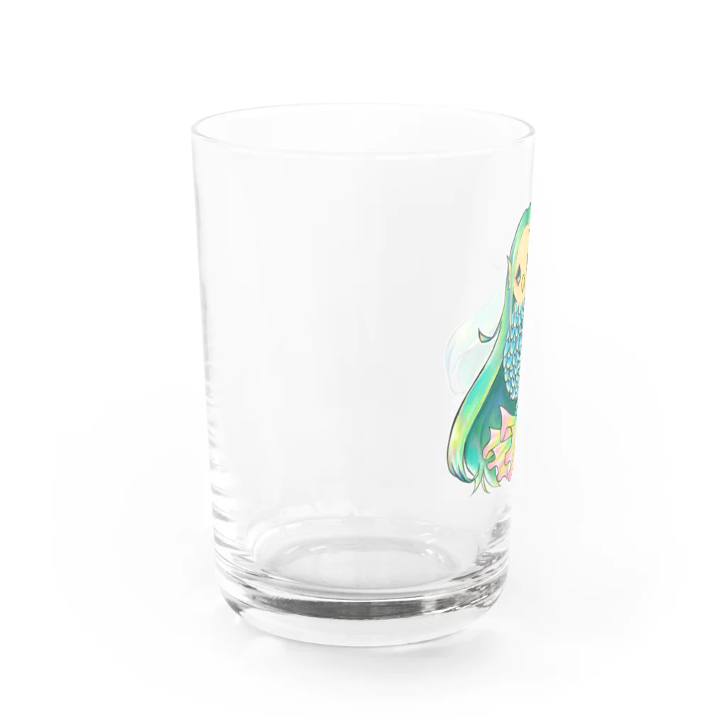 ちっぽのお店のアマビエ様 Water Glass :left