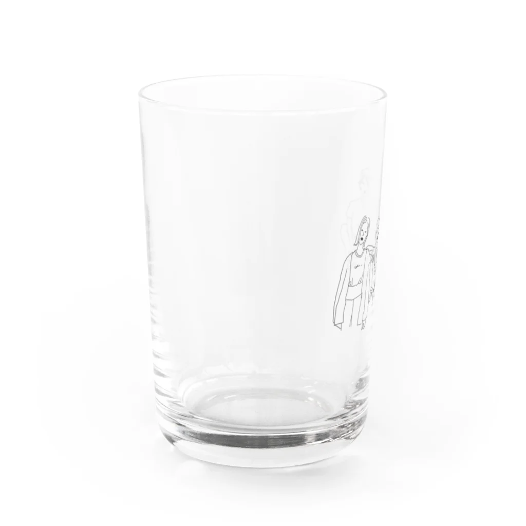 ima wazashiniの楽しめ。女子。 Water Glass :left