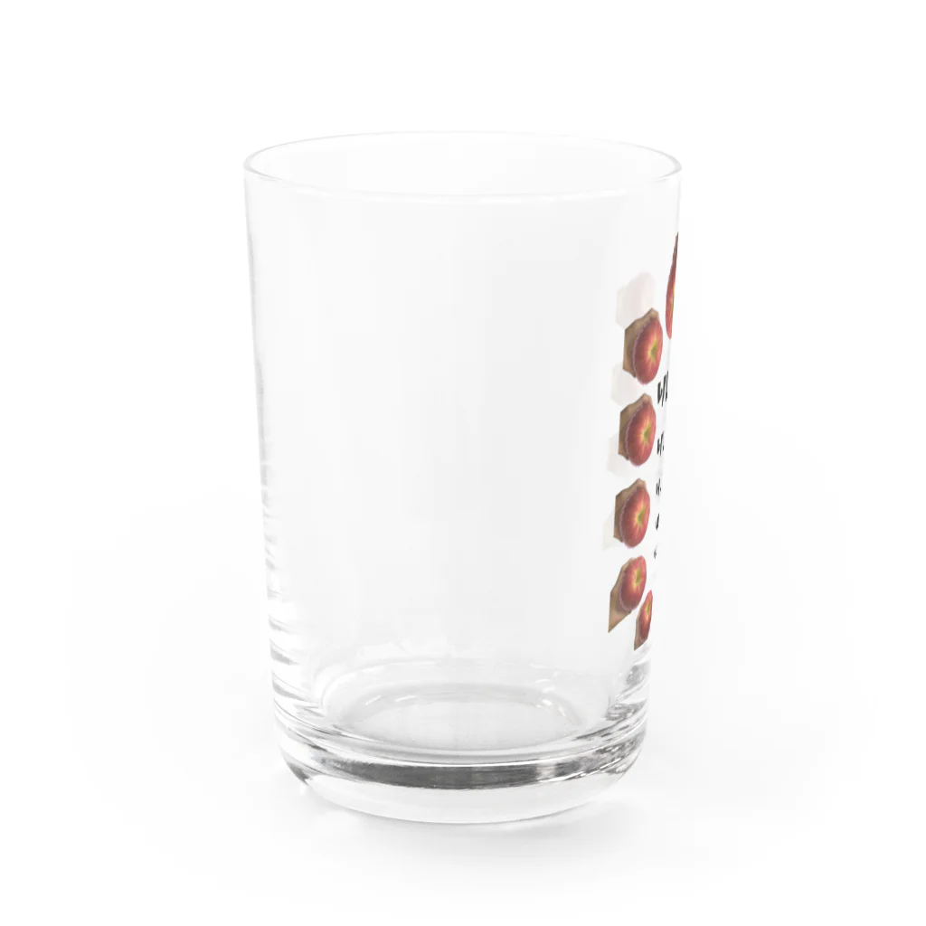 kaaaae。のりんごジュースを。 Water Glass :left