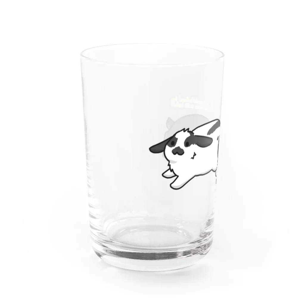 ふくはな工房のなかよしたれみみーず Water Glass :left