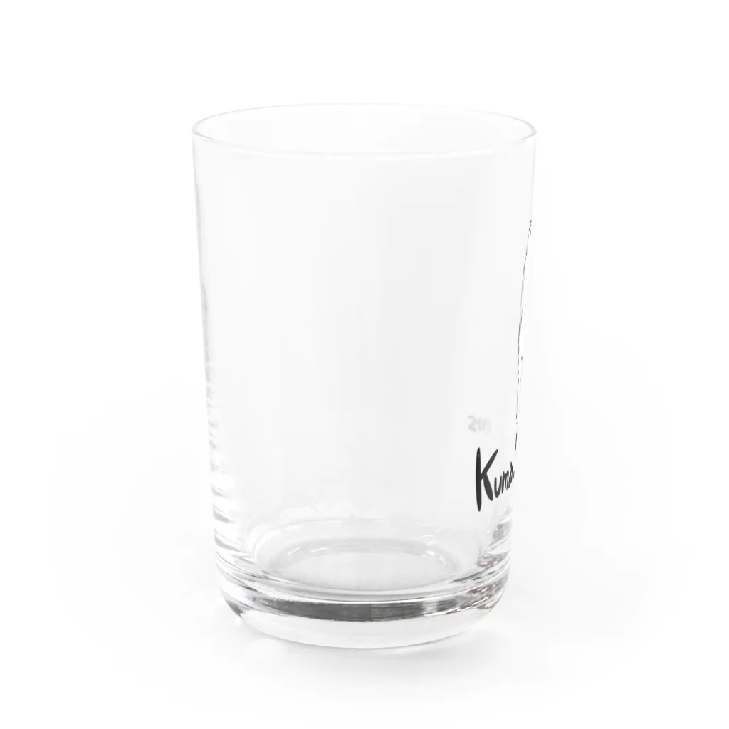クマ・サピエンスのKumaSapiens グラス左面