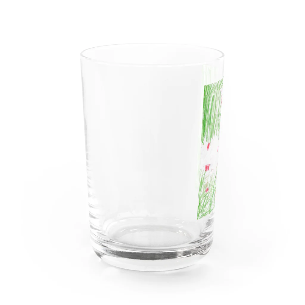 amega_agaruのハレとな・か・よ・し🎶_メロンソーダ2 Water Glass :left