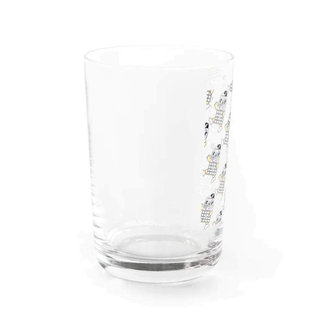 短冊ナイトSHOPの8㎝ボーヤ（ループ・カラー） Water Glass :left