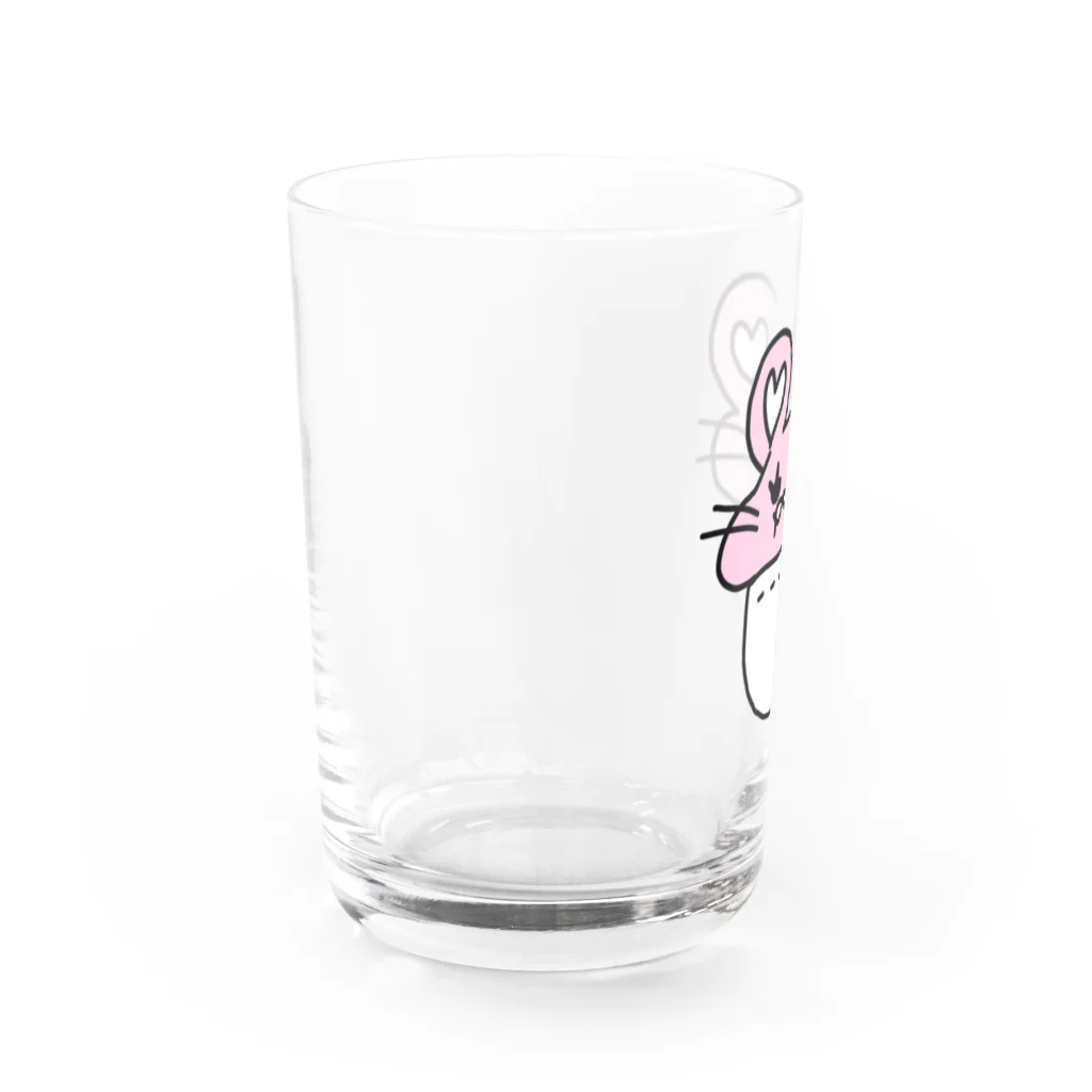 クレープ∀のポケットクイープちゃん Water Glass :left