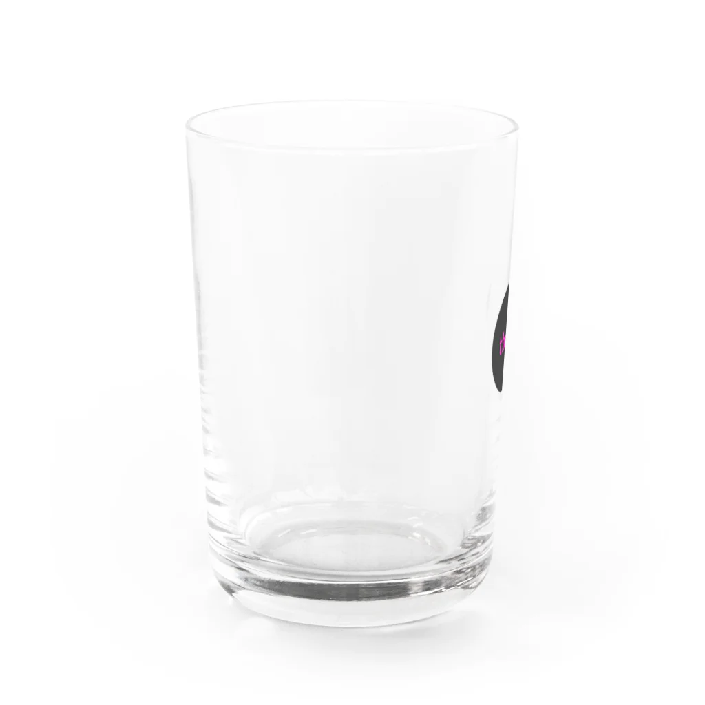 the.Nのthe.Nロゴマークピンク Water Glass :left