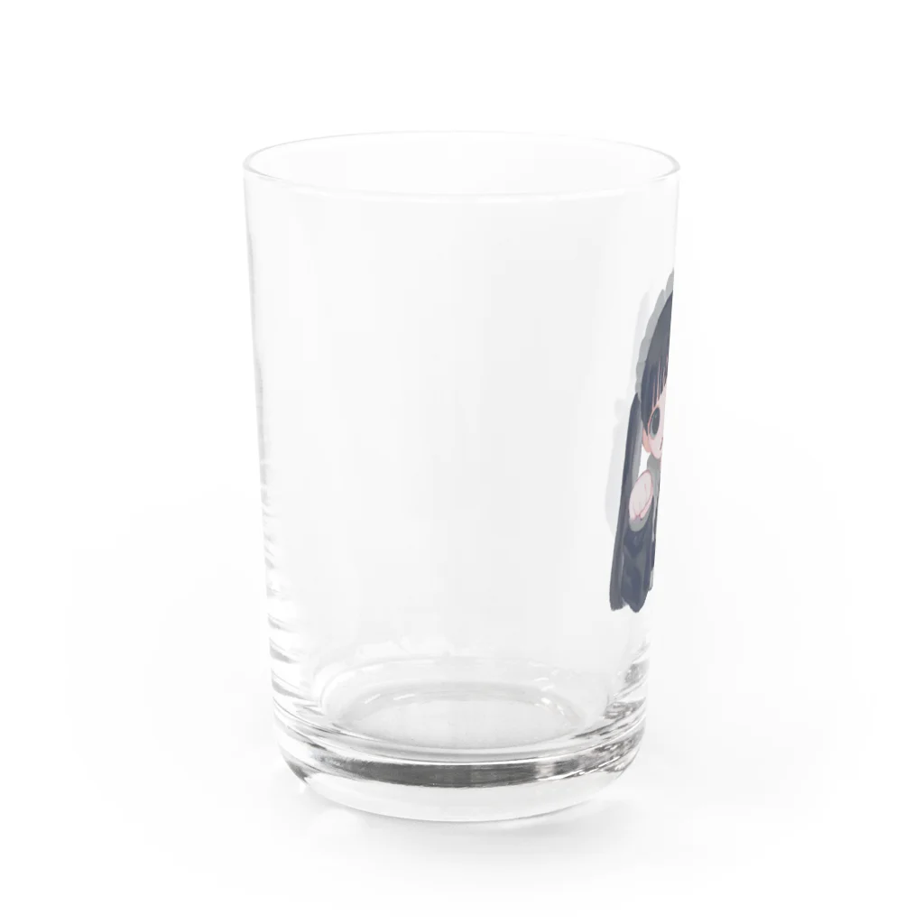 ねり梅子のつむにちゃん Water Glass :left