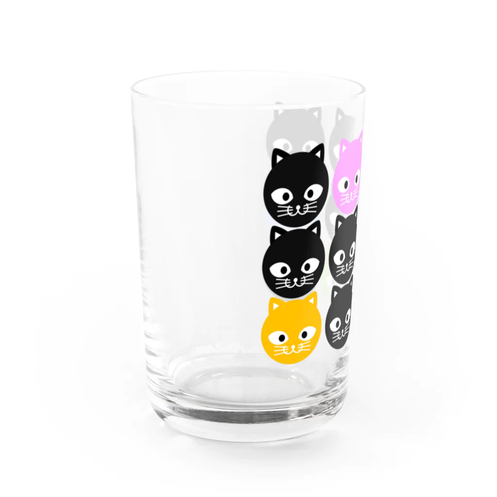 team.4B0Aの十二匹のぬこ Water Glass :left