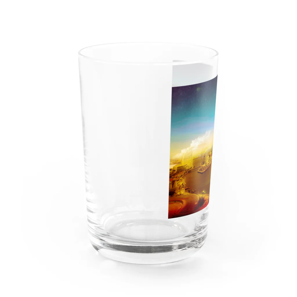 suparnaの横浜 Water Glass :left