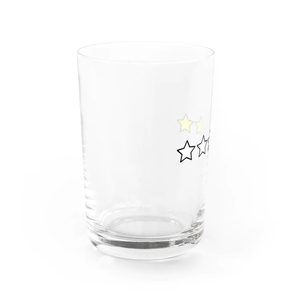 IYATEのオリジナルグッズ公式販売所の星2.7 Water Glass :left