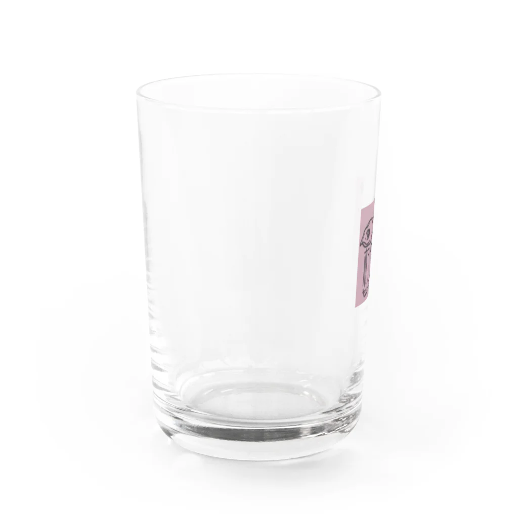 よかったらどうぞのにぼし Water Glass :left