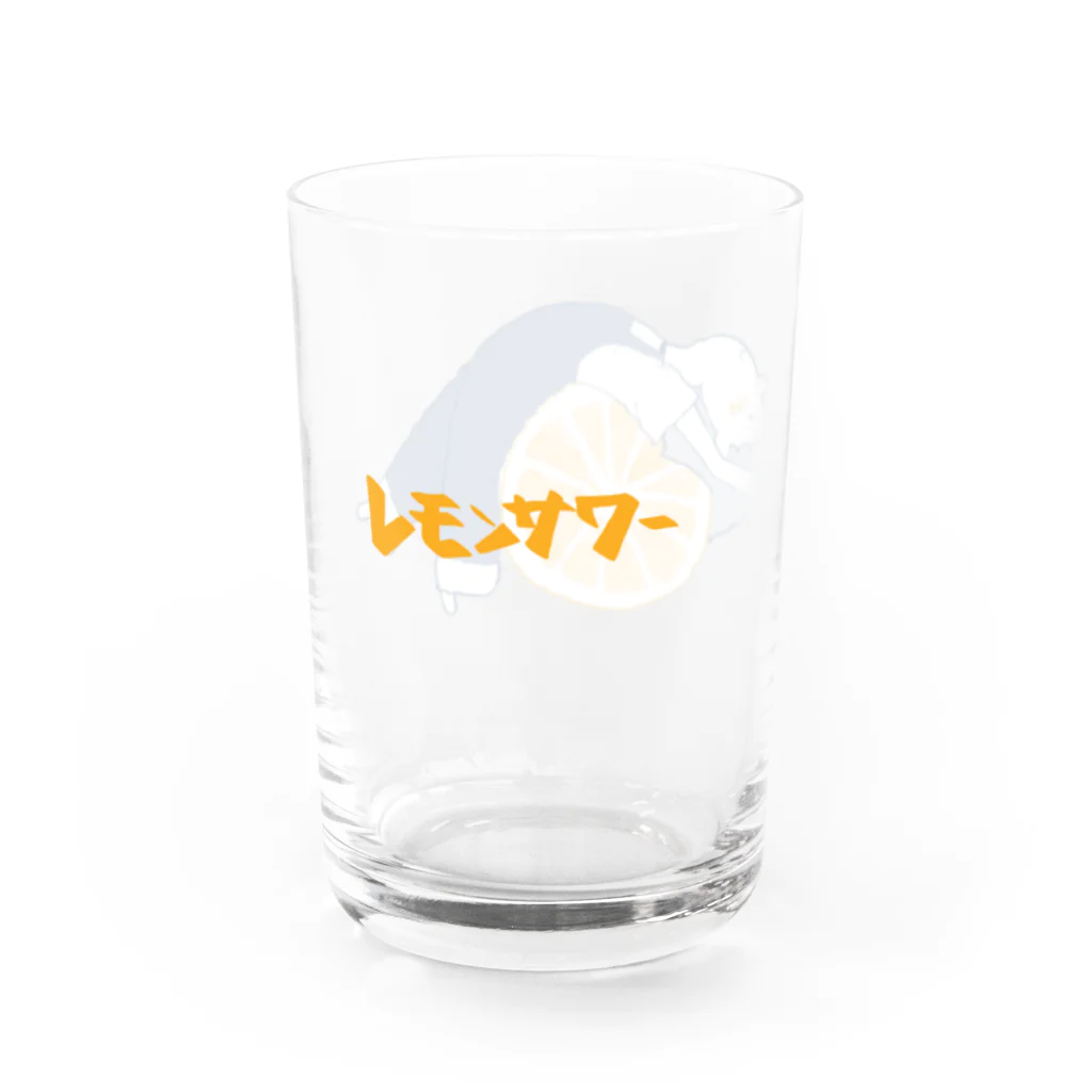 まっしゅぱこのLemonsour Water Glass :left