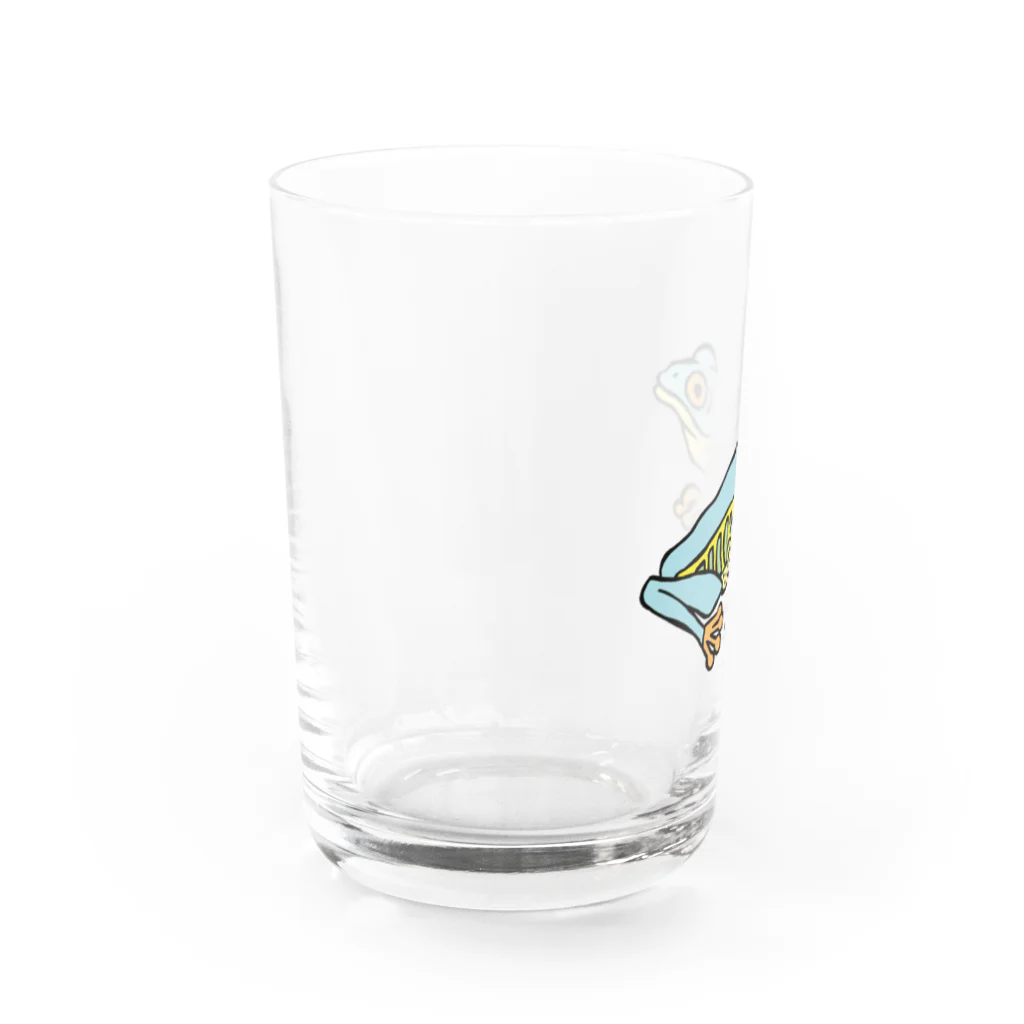 OGNdesignの蛙　カエル　NO.10 Water Glass :left