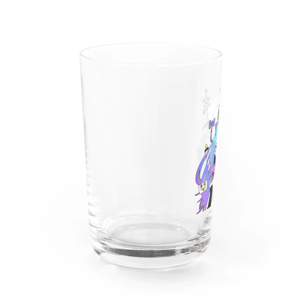 北極まぐのおさんぽ Water Glass :left