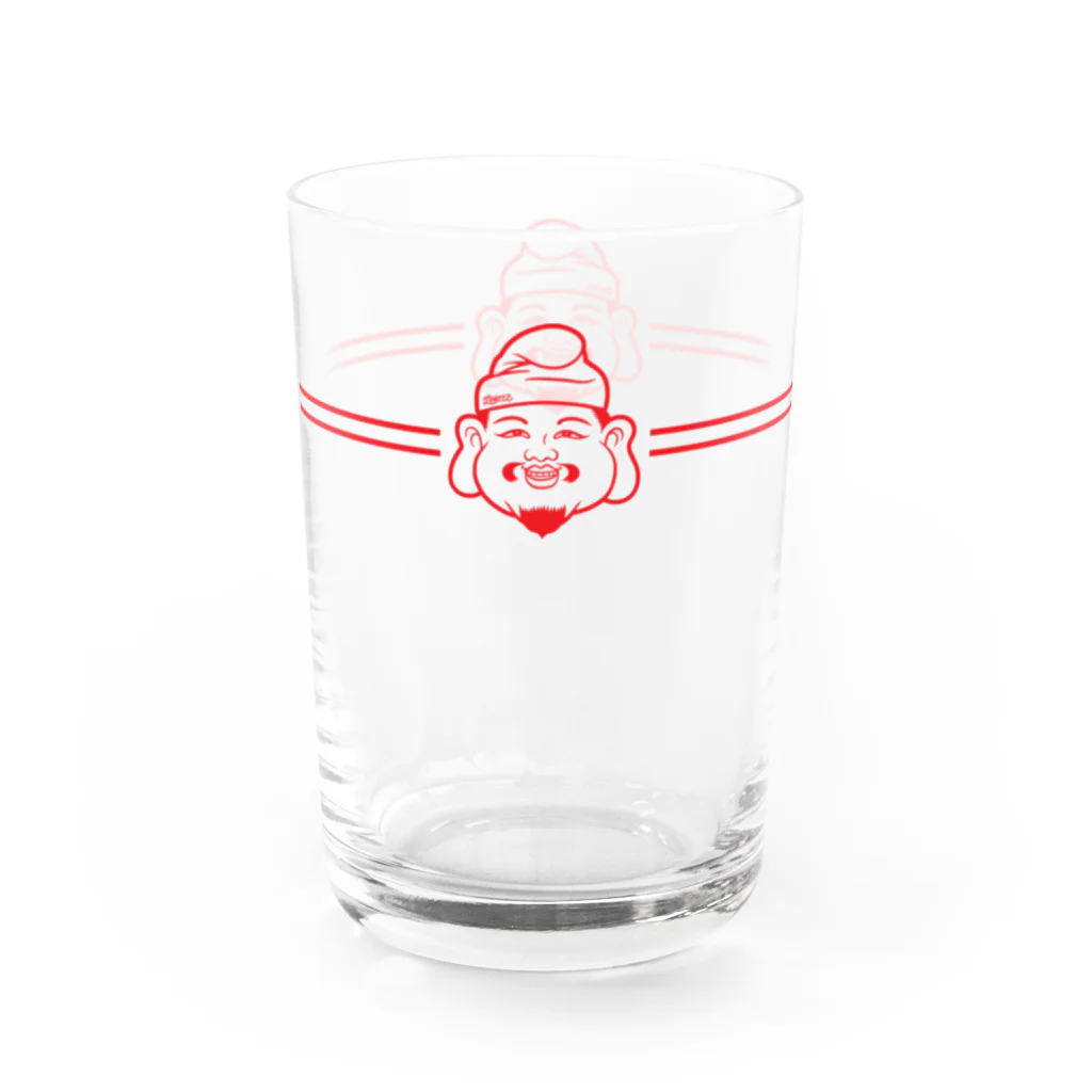 ザ・おめでたズ商店 SUZURI支店のゑびすコップ Water Glass :left